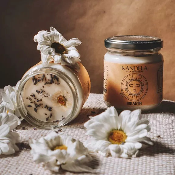 Geurkaars Sojawas - Lavendel en Ylang Ylang