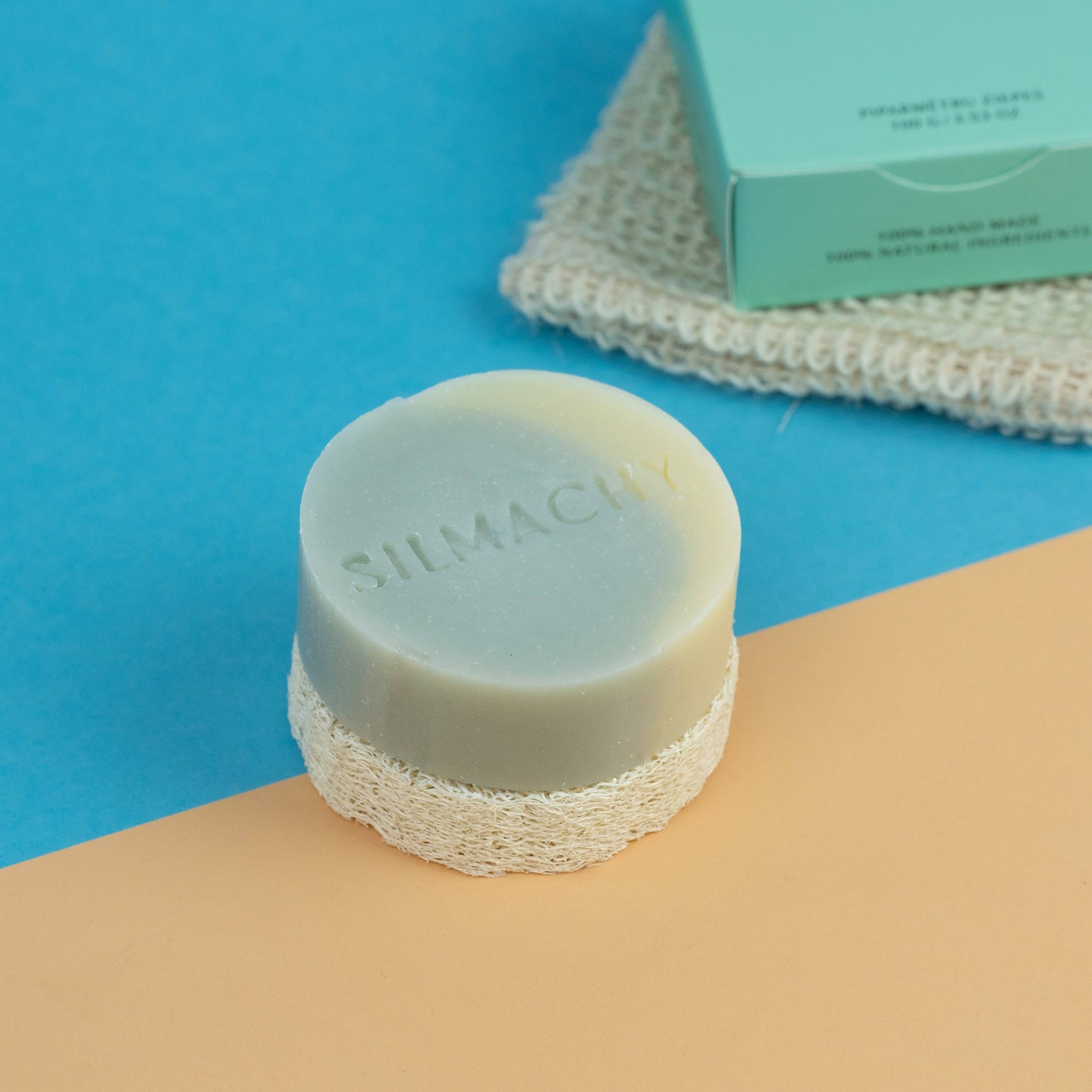 Verstevigende Pepermunt Hand- & Lichaamszeep met Blauwe Klei