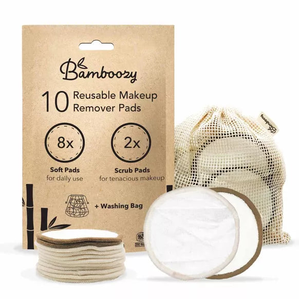 10x Witte Herbruikbare Wattenschijfjes 2-laags