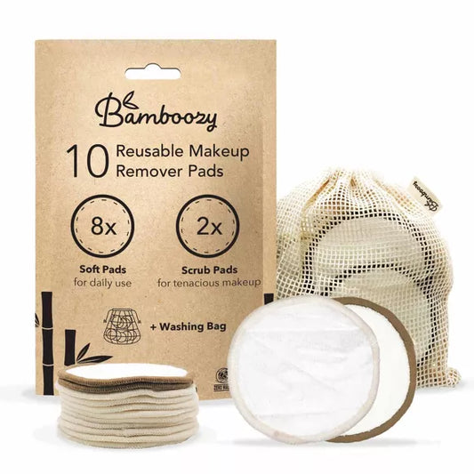 10x Witte Herbruikbare Wattenschijfjes 2-laags