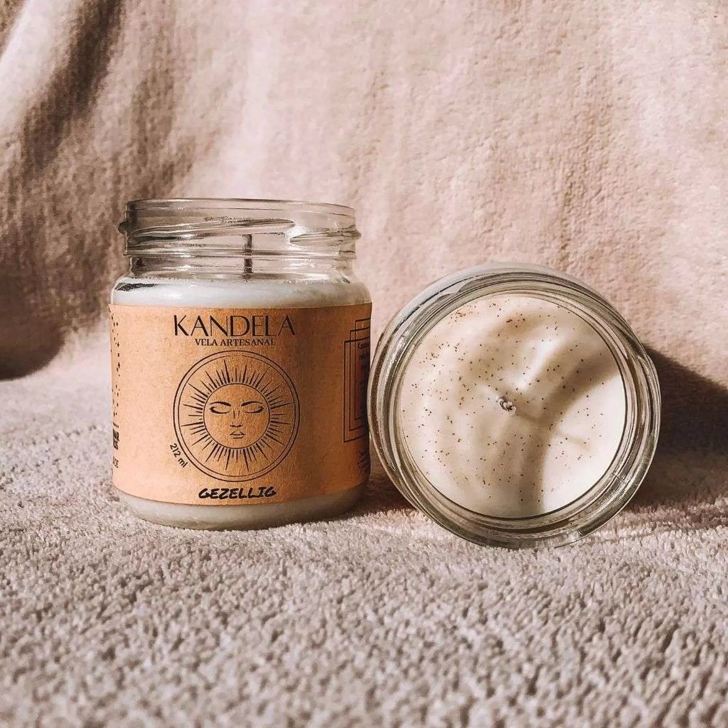 Geurkaars Sojawas - Honing en vanille