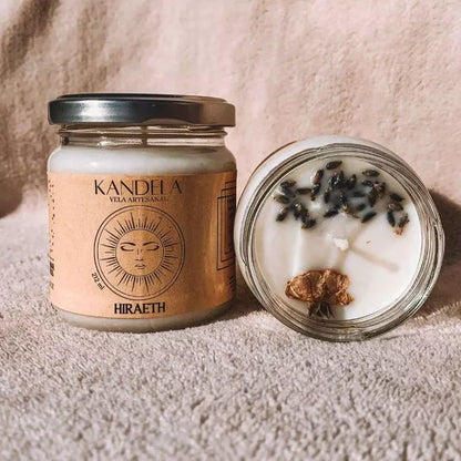 Geurkaars Sojawas - Lavendel en Ylang Ylang