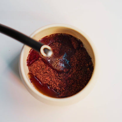 Mindfulness Ceremoniële Cacao - een mix van ceremoniële cacao, Reishi, Ashwagandha en specerijen