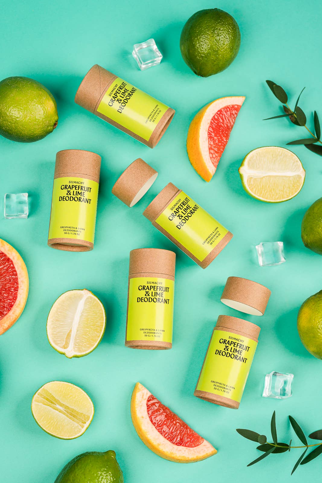 Natuurlijke deodorant zonder aluminium – Grapefruit & Limoen