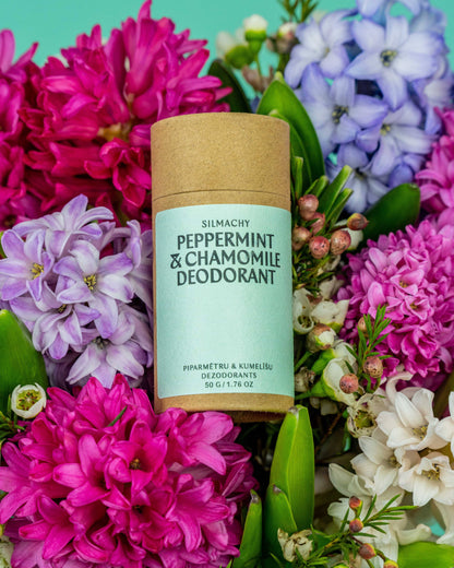 Natuurlijke deodorant zonder aluminium – Pepermunt & Kamille