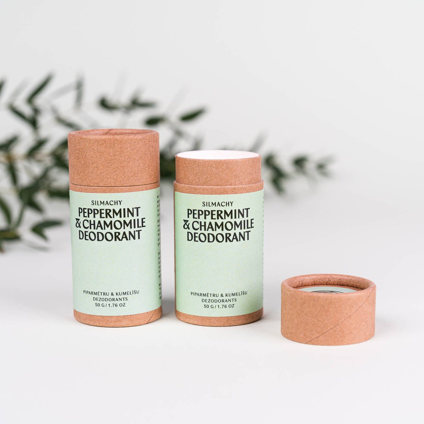 Natuurlijke deodorant zonder aluminium – Pepermunt & Kamille